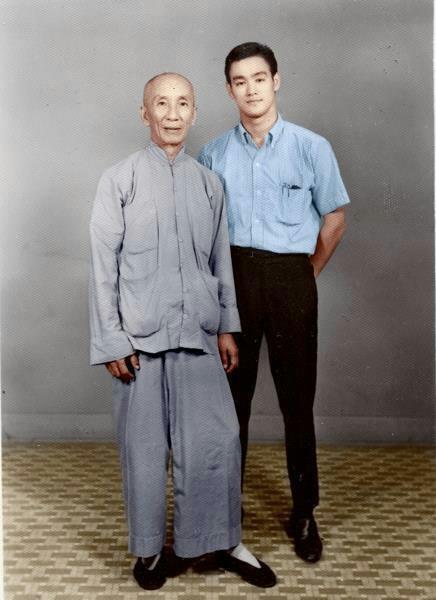 Ip Man with Bruce Lee