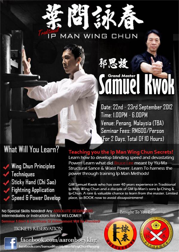 penang wing chun seminar