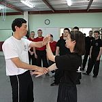 sifu kwok teaching chi sau in russia