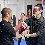blindfolded chi sau