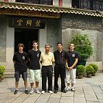 ip ching sam kwok and students in foshan