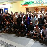 portugal students after dinner