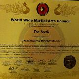 sifu kwoks grandmaster certificate