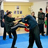 sam kwok teaching at wu shu club spain