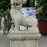 statue in temple grounds