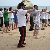 group training on the beach portugal 2011