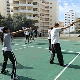 dan leads wing chun kinfe form