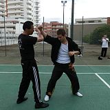 sifu kwok shows techniques