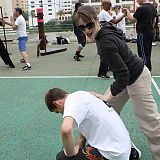 laura training wing chun