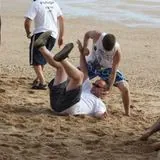 Wing Chun on the beach