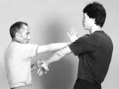Ip Chun & Samuel Kwok training Wing Chun