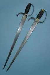 antique double swords