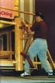 Ip Ching breaks a Wing Chun dummy